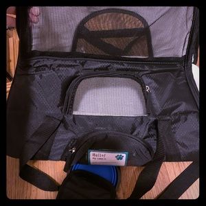 Airline compliant small pet travel carrier